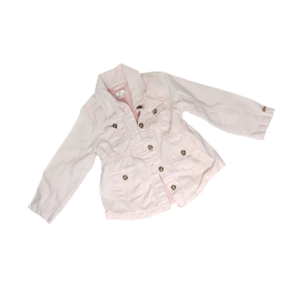 Tahari Toddler Pink Denim Jacket 4T - Picture 3 of 5